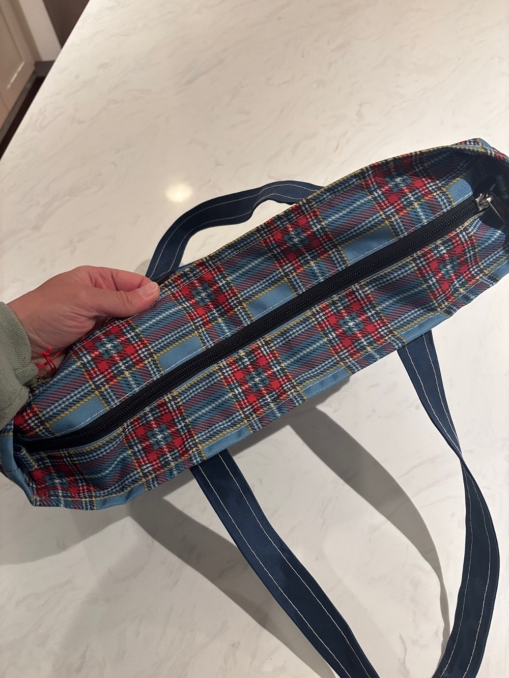 L.L. Bean Plaid Tote - Picture 3 of 6